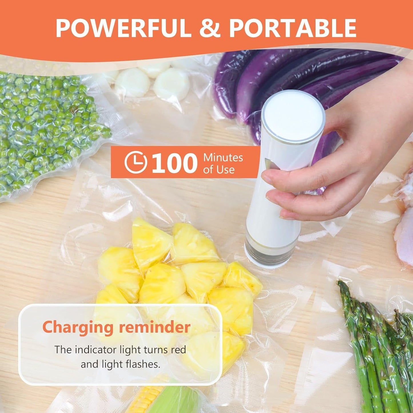 Compact Handheld Vacuum Sealer
